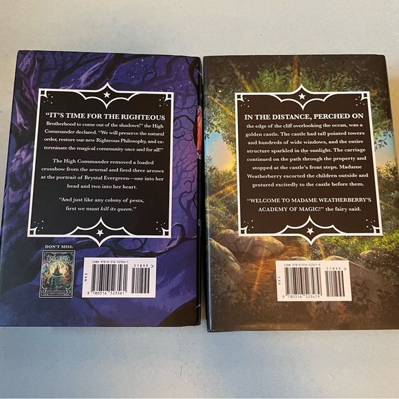 EUC Chris Colfer: A Tale of Witchcraft + A Tale of Magic (Hardcover Set of 2) - Picture 4 of 4